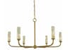 Framburg Kaia 6-Light Cylinder Chandelier
