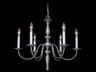 Framburg Jamestown 6-Light Candelabra Chandelier