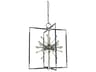 Framburg Zeta 8-Light Brushed Nickel Matte Black Sputnik Pendant