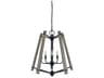 Framburg Meredith 5-Light Matte Black Chandelier