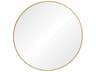Renwil Alegre Gold Round Wall Mirror