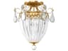 Schonbek Bagatelle 3-Light Bronze Crystal Semi Flush Mount