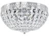 Schonbek Petit Crystal 5-Light Silver Bowl Flush Mount