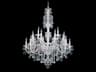 Schonbek Sterling 20-Light Silver Crystal Candelabra Chandelier