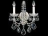 Schonbek New Orleans 2-Light Silver Crystal Wall Sconce