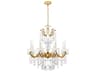 Schonbek La Scala 8-Light Silver Crystal Candelabra Chandelier