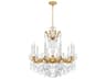 Schonbek La Scala 10-Light Bronze Crystal Candelabra Chandelier