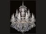Schonbek La Scala 15-Light Silver Crystal Candelabra Chandelier