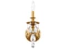 Schonbek Milano 1-Light Silver Crystal Wall Sconce