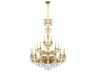 Schonbek Milano 28-Light Bronze Crystal Candelabra Chandelier