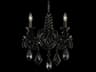 Schonbek Hamilton 2-Light Jet Black Wall Sconce
