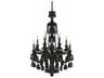 Schonbek Hamilton 12-Light Jet Black Candelabra Chandelier