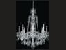 Schonbek Hamilton 8-Light Silver Candelabra Chandelier