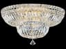 Schonbek Petit Crystal Deluxe 9-Light Gold Flush Mount