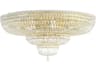 Schonbek Petit Crystal Deluxe 27-Light Gold Bowl Tiered Flush Mount