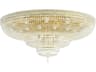 Schonbek Petit Crystal Deluxe 36-Light Gold Bowl Tiered Flush Mount