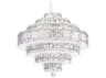 Schonbek Plaza 31-Light Stainless Steel Crystal Tiered Pendant