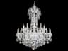 Schonbek Olde World 35-Light Silver Crystal Candelabra Chandelier