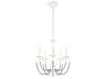 Schonbek Priscilla 5-Light White Crystal Candelabra Chandelier