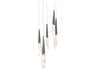Schonbek Solitude 5-Light Antique Nickel Linear Pendant