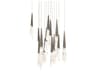 Schonbek Solitude 13-Light Antique Nickel Linear Pendant