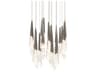 Schonbek Solitude 21-Light Antique Nickel Linear Pendant
