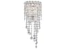 Schonbek Chantant 2-Light Stainless Steel Crystal Wall Sconce