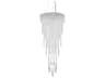 Schonbek Chantant 4-Light Stainless Steel Crystal Pendant
