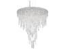 Schonbek Chantant 6-Light Stainless Steel Crystal Pendant