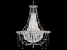 Schonbek Chrysalita 6-Light Stainless Steel Traditional Empire Chandelier