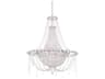 Schonbek Chrysalita 8-Light Stainless Steel Crystal Empire Chandelier