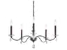 Schonbek Modique 5-Light Bronze Crystal Candelabra Chandelier