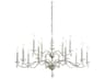Schonbek Modique 15-Light Silver Crystal Candelabra Chandelier