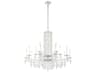 Schonbek Siena 15-Light Silver Crystal Candelabra Chandelier