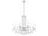 Schonbek Sarella 15-Light Silver Crystal Candelabra Chandelier