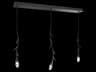 Schonbek Secret Garden 3-Light Black Island Pendant