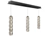Schonbek Verve 3-Light Stainless Steel Linear Island Pendant