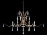 Schonbek Tinsley 8-Light Bronze Traditional Candelabra Chandelier