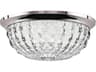 Schonbek Genoa 1-Light Polished Chrome Crystal LED Bowl Flush Mount