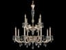 Schonbek Napoli 12-Light Silver Crystal Candelabra Tiered Chandelier