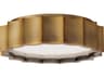 Schonbek Tarte Aged Brass Round Flush Mount