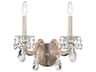 Schonbek San Marco 2-Light Silver Crystal Wall Sconce