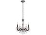 Schonbek San Marco 5-Light Bronze Crystal Candelabra Chandelier