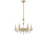 Schonbek San Marco 6-Light Clear Crystal Candelabra Chandelier
