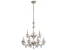 Schonbek San Marco 12-Light Silver Crystal Candelabra Chandelier