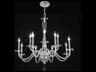 Schonbek Habsburg 12-Light Polished Chrome Crystal Candelabra Chandelier