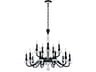 Schonbek Amadeus 15-Light Candelabra Chandelier