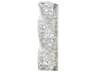 Schonbek Glissando 2-Light Stainless Steel Crystal LED Wall Sconce