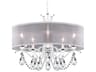 Schonbek Vesca 5-Light Silver Crystal Candelabra Chandelier