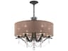 Schonbek Vesca 6-Light Bronze Crystal Chandelier